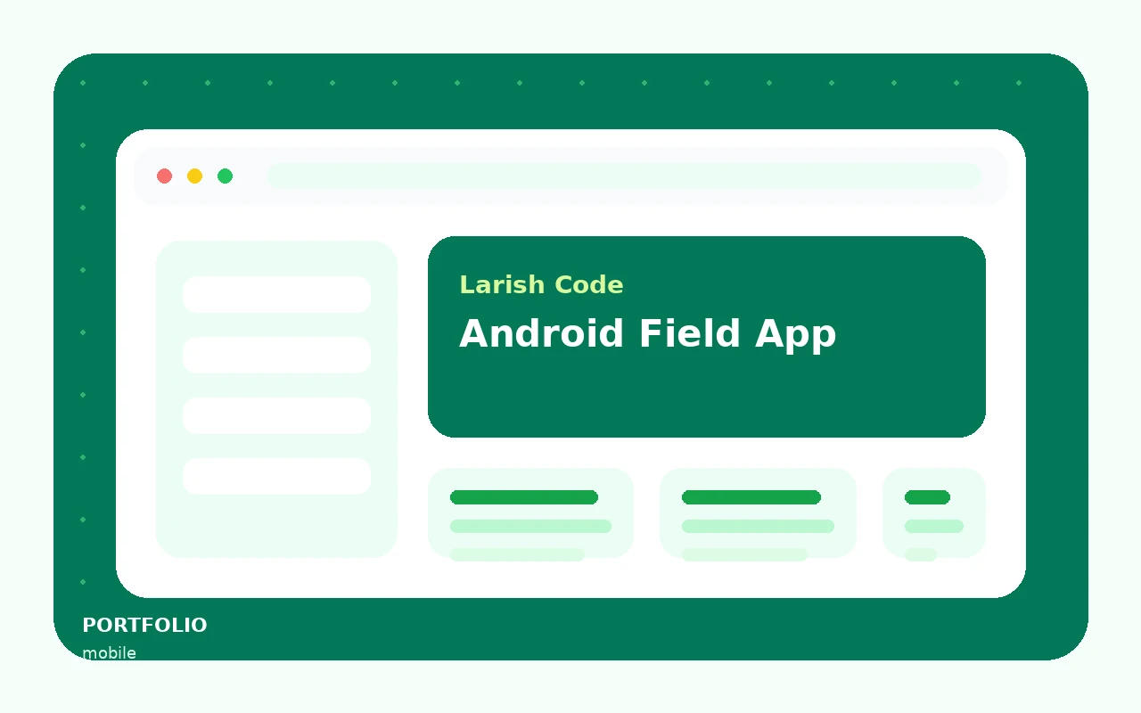 Aplikasi Android Field Report