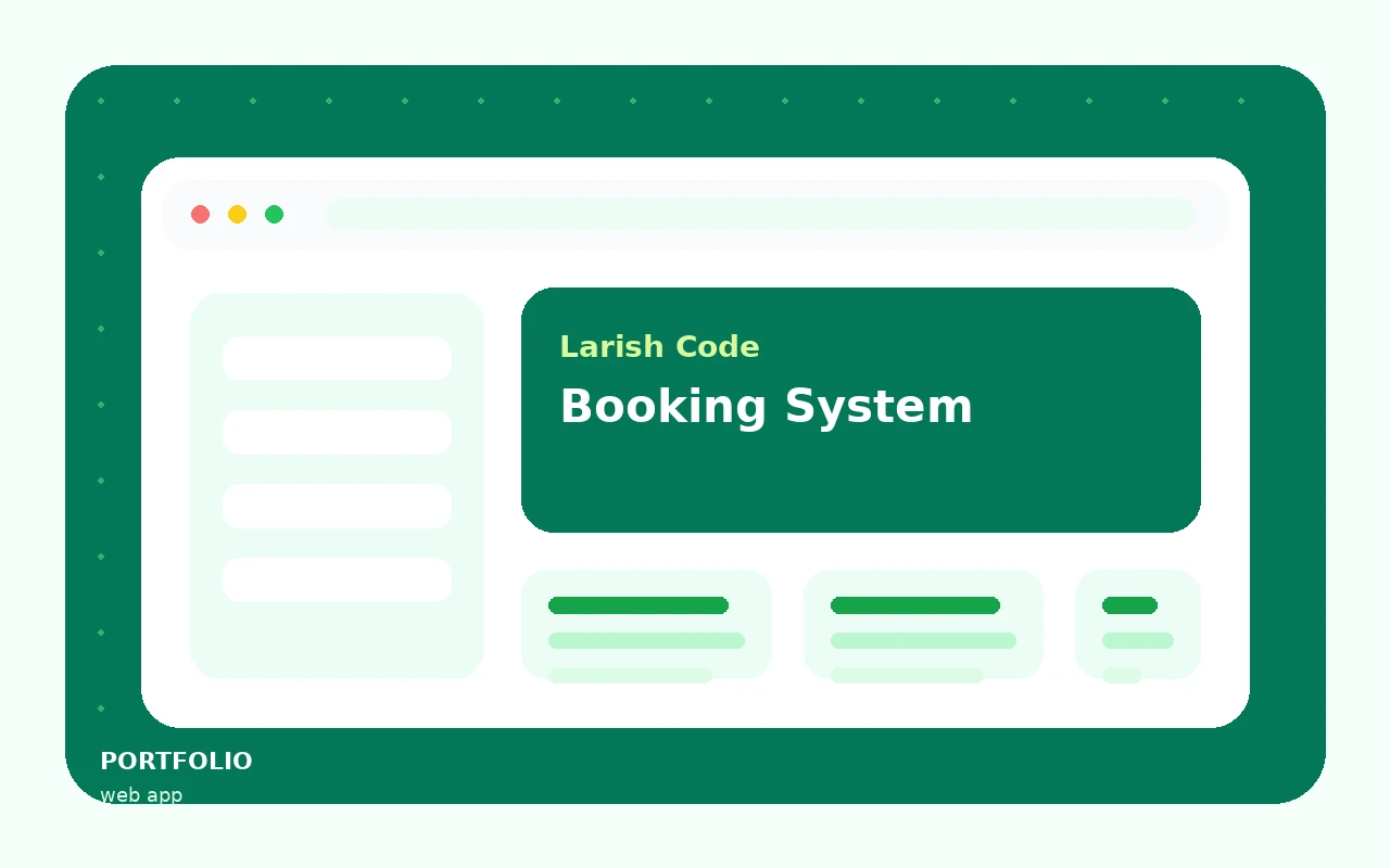 Sistem Booking Layanan